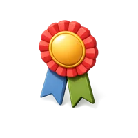 Ribbon 3D icon