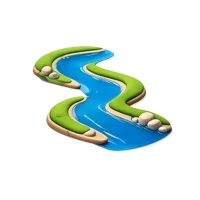 River 3D icon