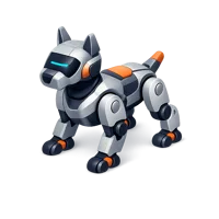 Robot Dog 3D icon