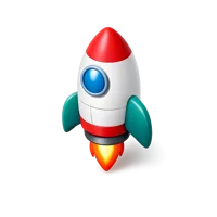 Rocket 3D icon