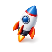 Rocket 3D icon