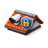 Roof Security 3D icon