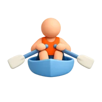Rower 3D icon