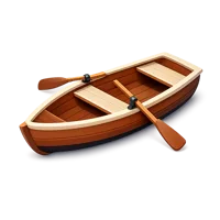 Rowing Boat 3D icon