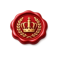 Royal Seal 3D icon