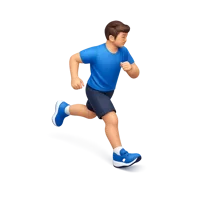 Running 3D icon