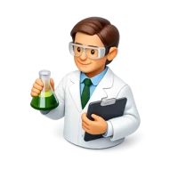 Scientist 3D icon