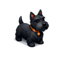 Scottish Terrier 3D icon