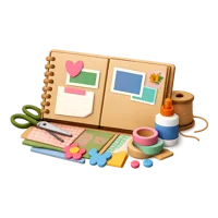 Scrapbooking Kit 3D icon