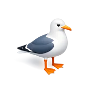 Seagull 3D icon