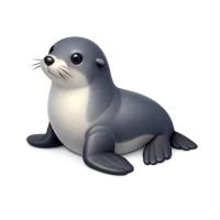 Seal 3D icon