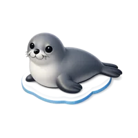 Seal 3D icon