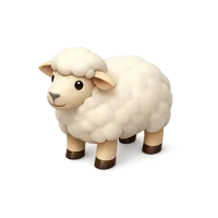 Sheep 3D icon