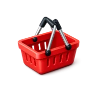 Shopping Basket 3D icon