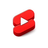 Shorts 3D icon