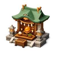 Shrine 3D icon