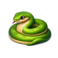 Snake 3D icon
