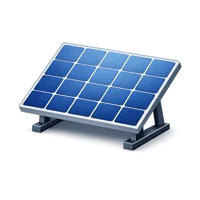 Solar Panel 3D icon