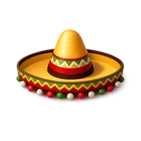 Sombrero 3D icon