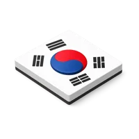 South Korea Flag 3D icon