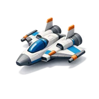 Spaceship 3D icon