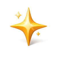 Sparkle 3D icon