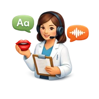 Speech Therapist 3D icon
