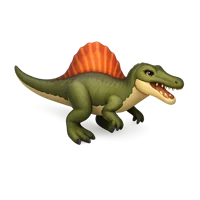 Spinosaurus 3D icon