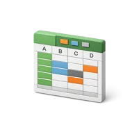 Spreadsheet 3D icon