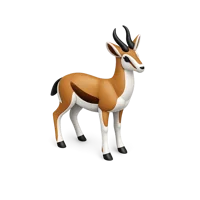 Springbok 3D icon