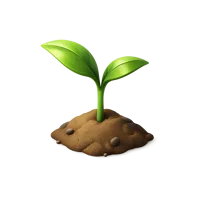 Sprout 3D icon