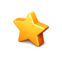 Star 3D icon