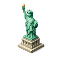 Statue Of Liberty 3D icon