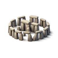 Stonehenge 3D icon