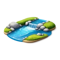 Stream 3D icon