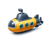 Submarine 3D icon