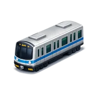 Subway Train 3D icon