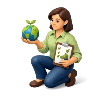 Sustainability Consultant 3D icon