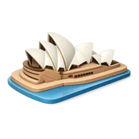 Sydney Opera House 3D icon