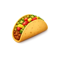 Taco 3D icon