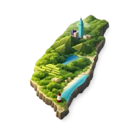 Taiwan 3D icon