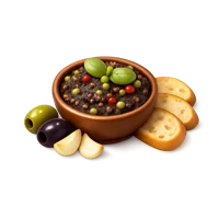 Tapenade 3D icon