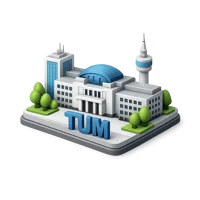 Technical University Of Munich 3D icon