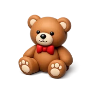 Teddy Bear 3D icon