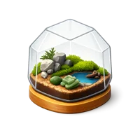 Terrarium 3D icon