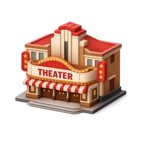 Theater 3D icon