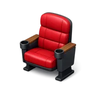 Theater Seat 3D icon