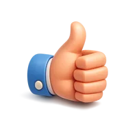 Thumbs Up 3D icon