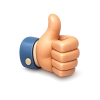 Thumbs Up 3D icon