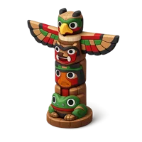 Totem Pole 3D icon